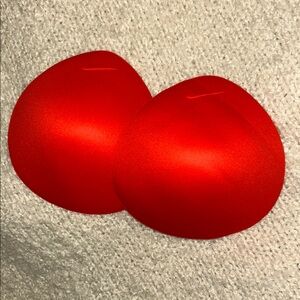 Nike Red Sports Bra Inserts